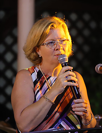 Photo Véronique Bidault des Chaumes, présidente de l'UMIH 972